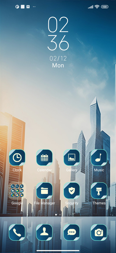 building modern screenshot