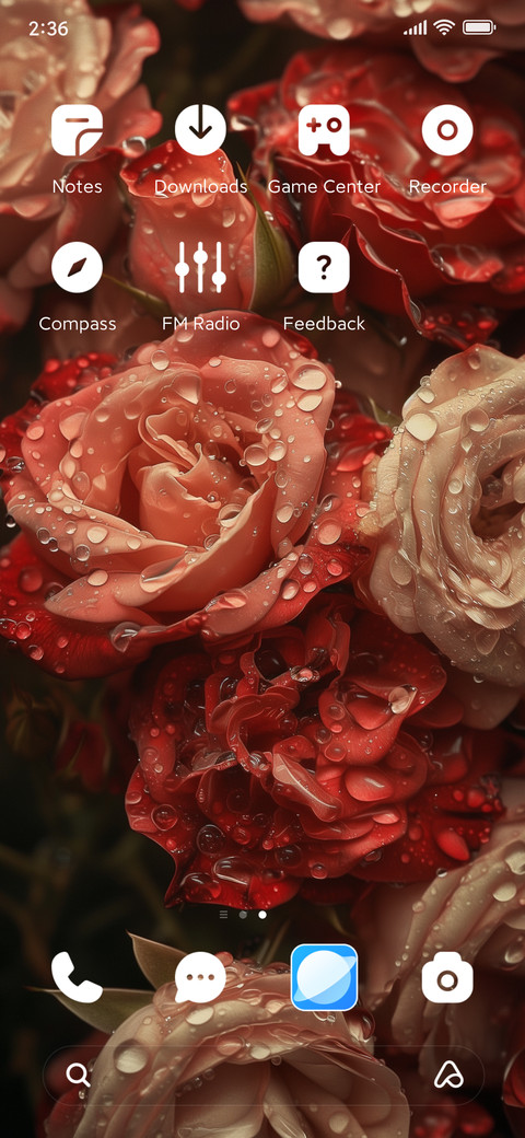 Drop rose screenshot