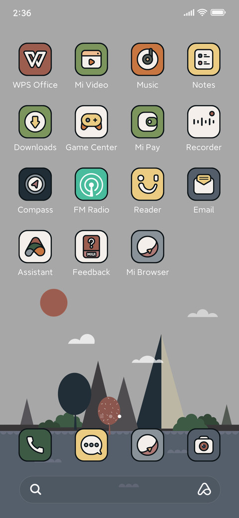 Geometric Scenery screenshot