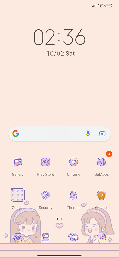 Girl Sticker screenshot