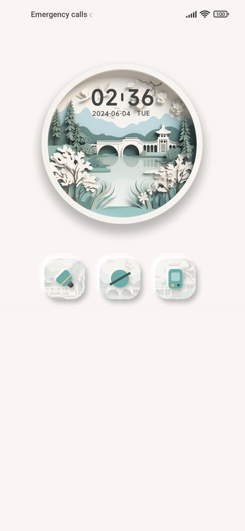 Seasons Paper Art screenshot
