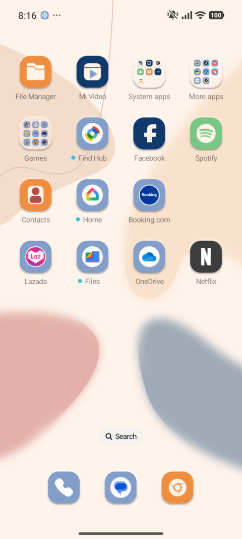 Retro Warm Flow screenshot