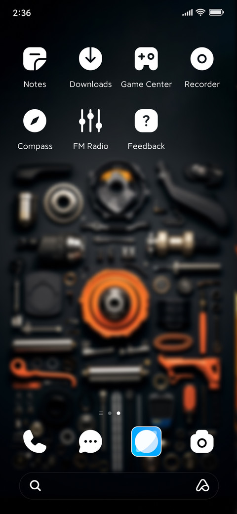 Automobile parts screenshot