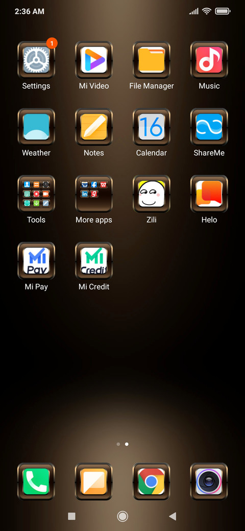 BlackGoldDarkmode screenshot