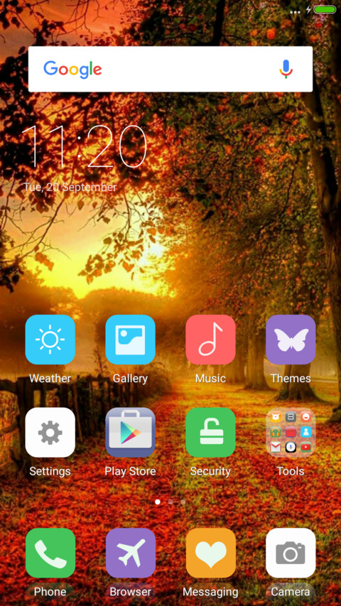  Thick autumn screenshot