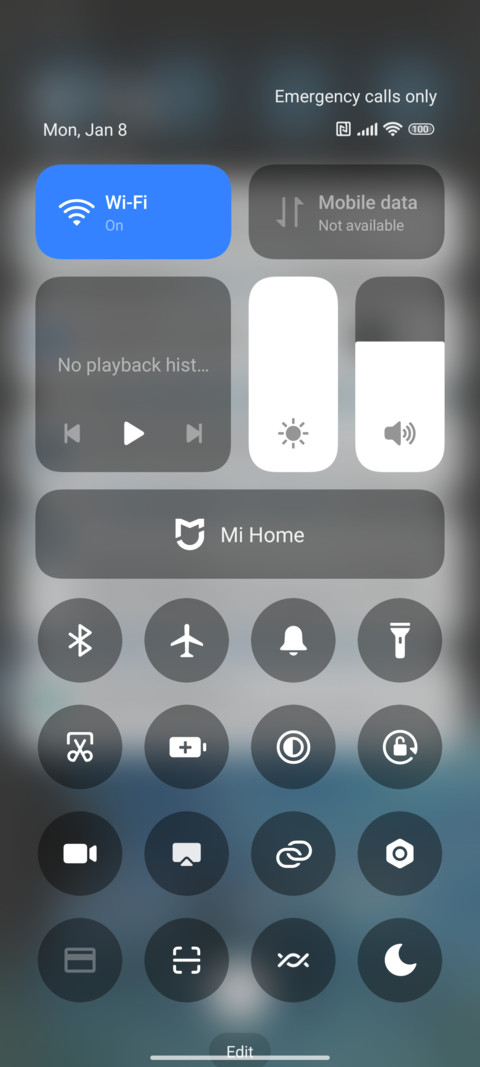 ice blue screenshot