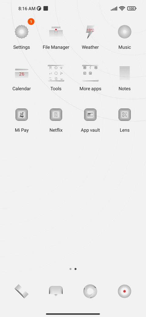 Line series screenshot