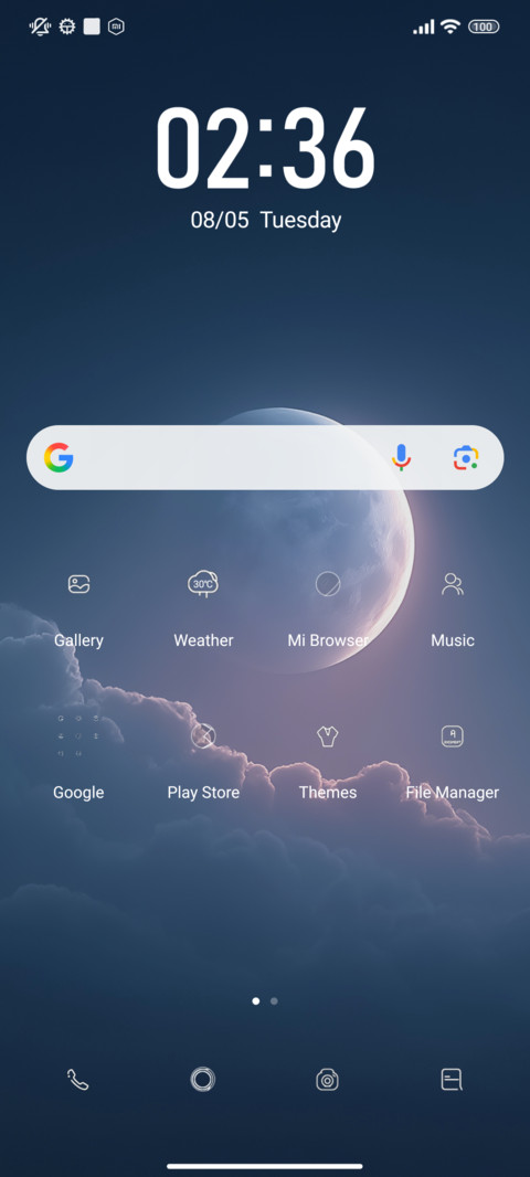 night moonlight screenshot