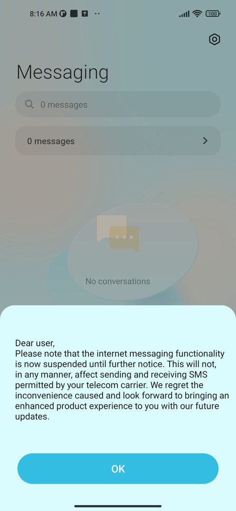 Geometric circle screenshot
