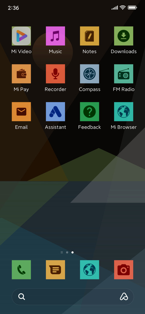 Paper UI screenshot