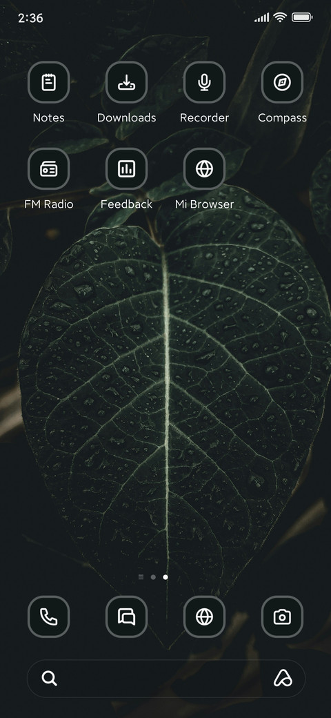 Dark Leaf screenshot