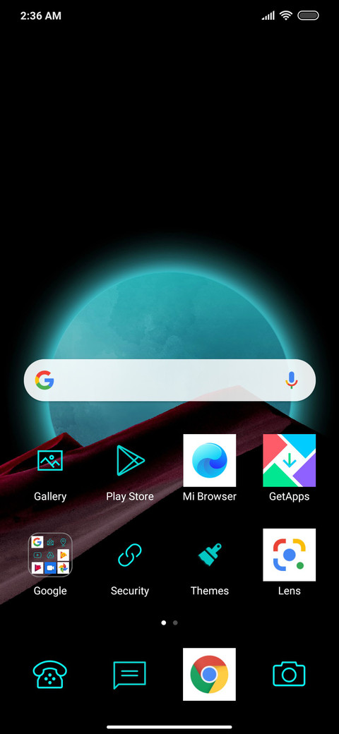 Saturn screenshot