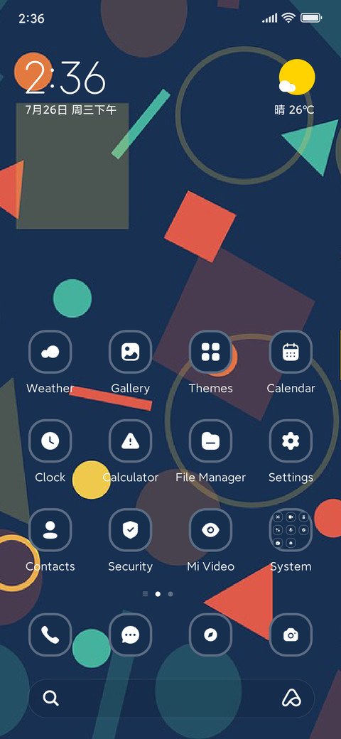 Random Shapes screenshot