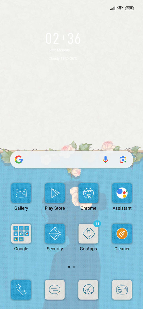 Summer rose screenshot