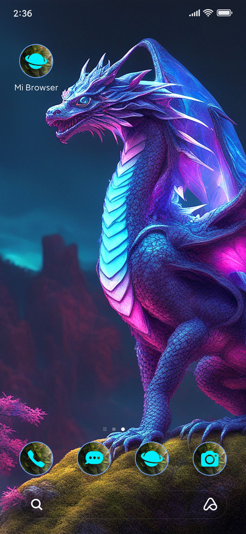 dragon purple screenshot