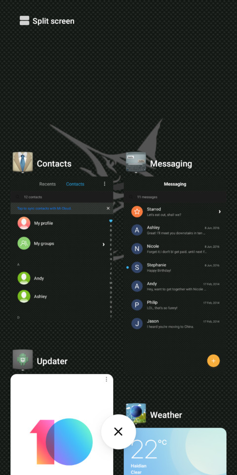Sailfish V10 screenshot