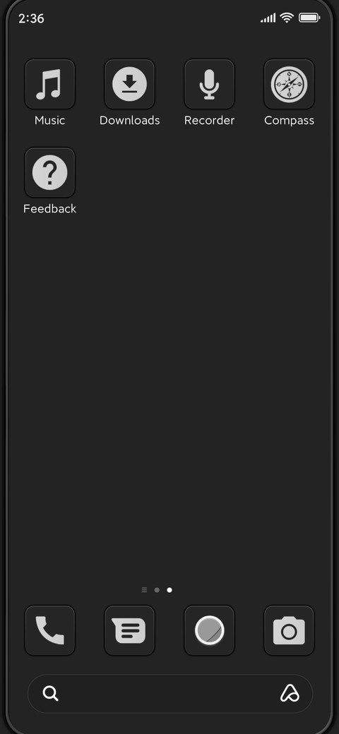 3D Grayish screenshot