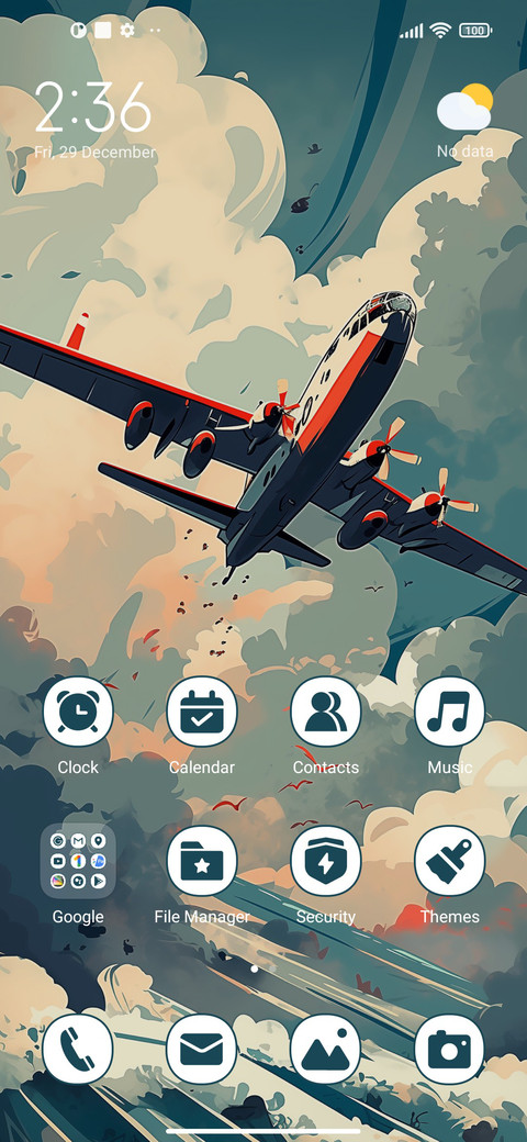Vintage aircraft screenshot