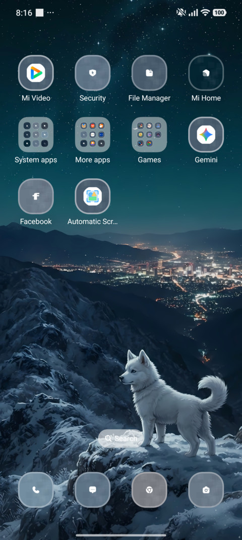 Moonlit Wolf screenshot