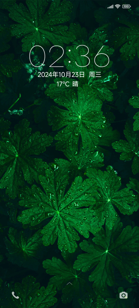 绿叶 护眼 screenshot