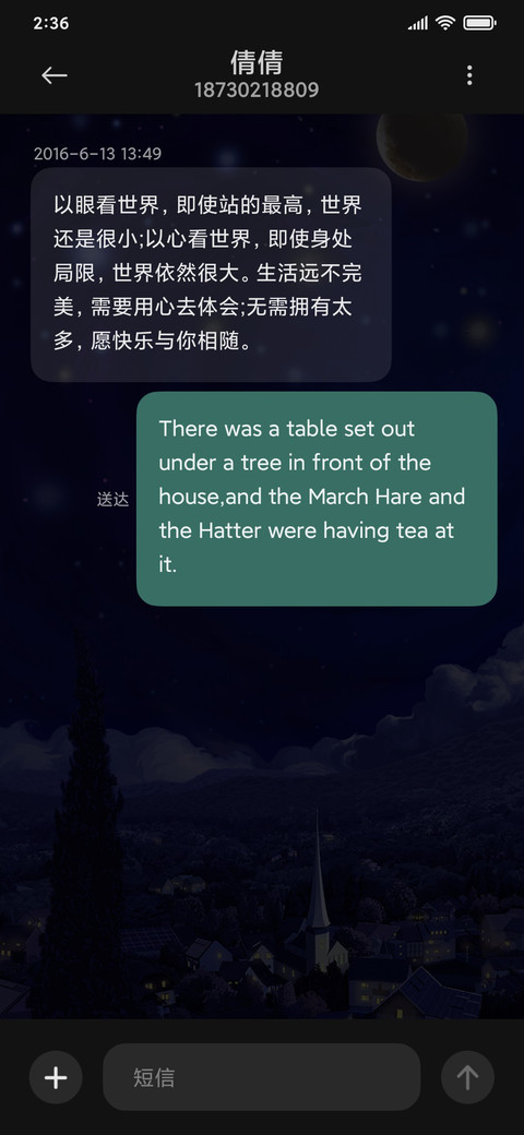 梵高星夜实景深色 screenshot