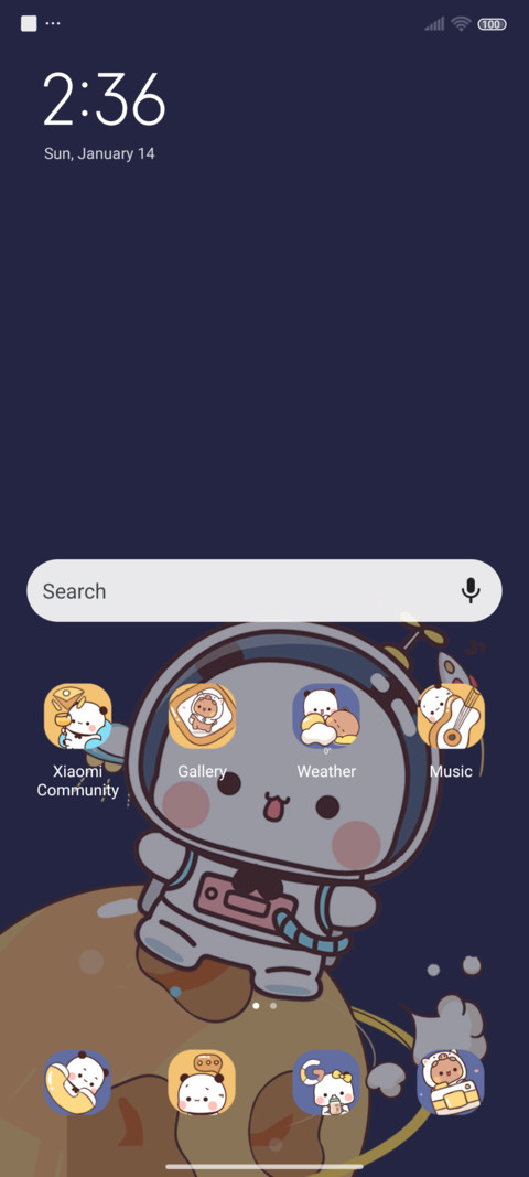 Astronaut Yier os screenshot