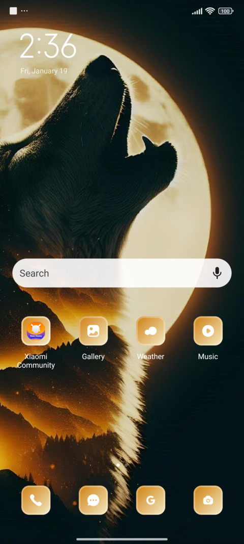Wolf screenshot