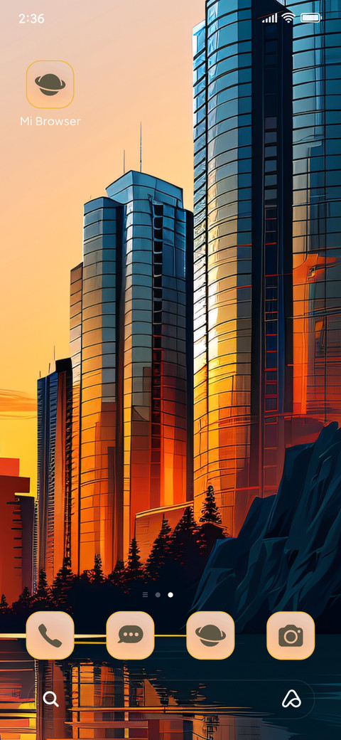 building evening screenshot