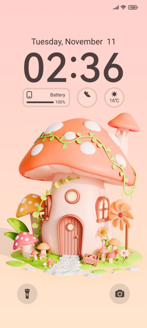 Mushroom house screenshot