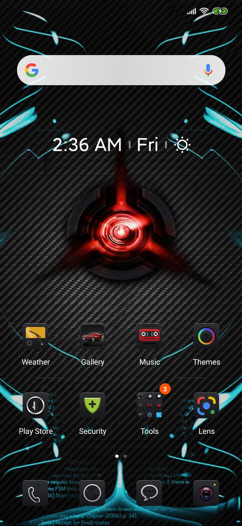 Fantasy technology screenshot