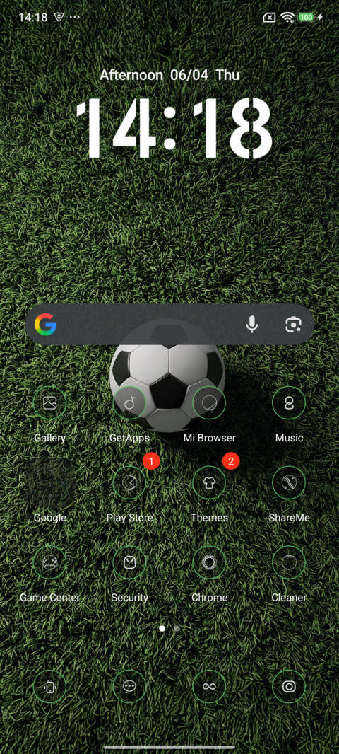 A Football screenshot