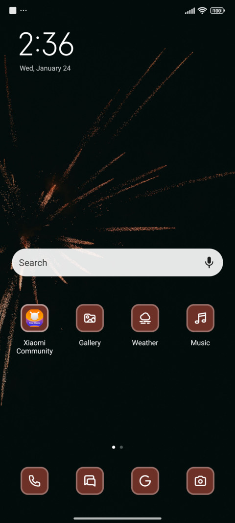 Night Firework screenshot
