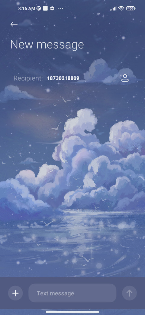 Romantic sunset screenshot