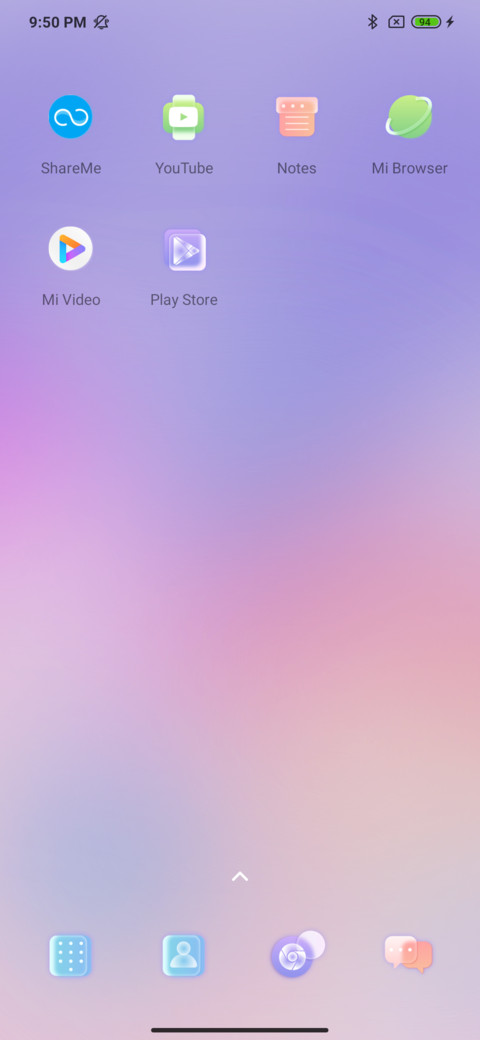Colorful glass screenshot