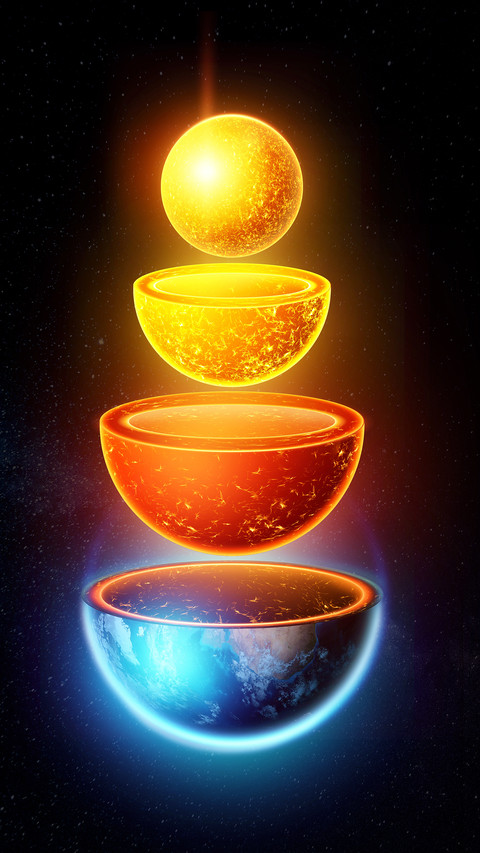 Simple creative illustration background screenshot