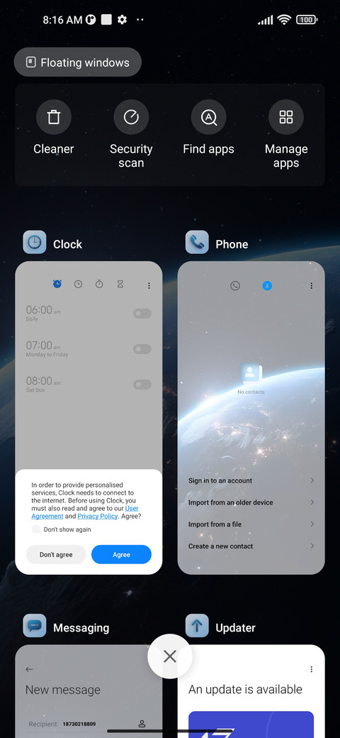 Earth order screenshot