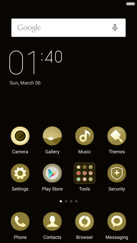  IN Gold Mosaic screenshot