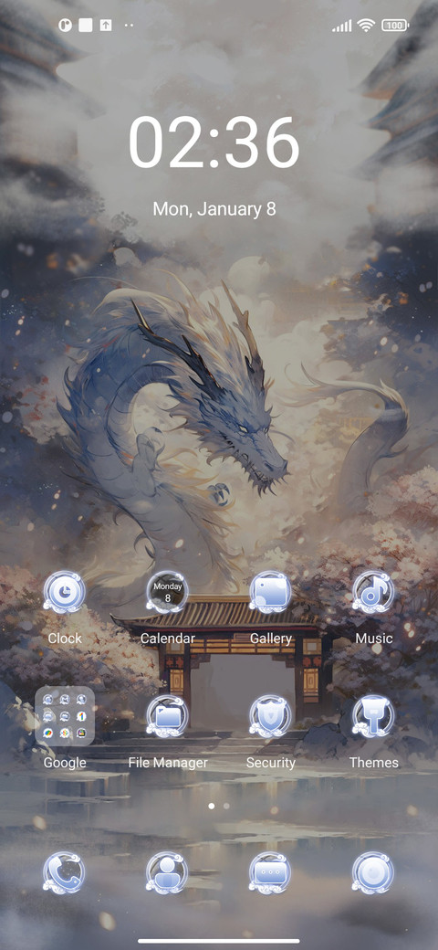 Dragon Snow Realm screenshot