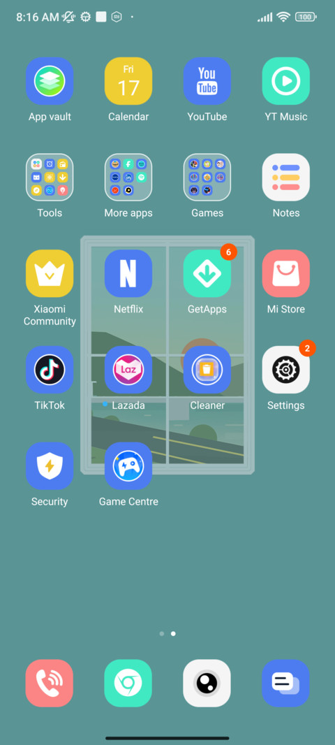Frame View screenshot