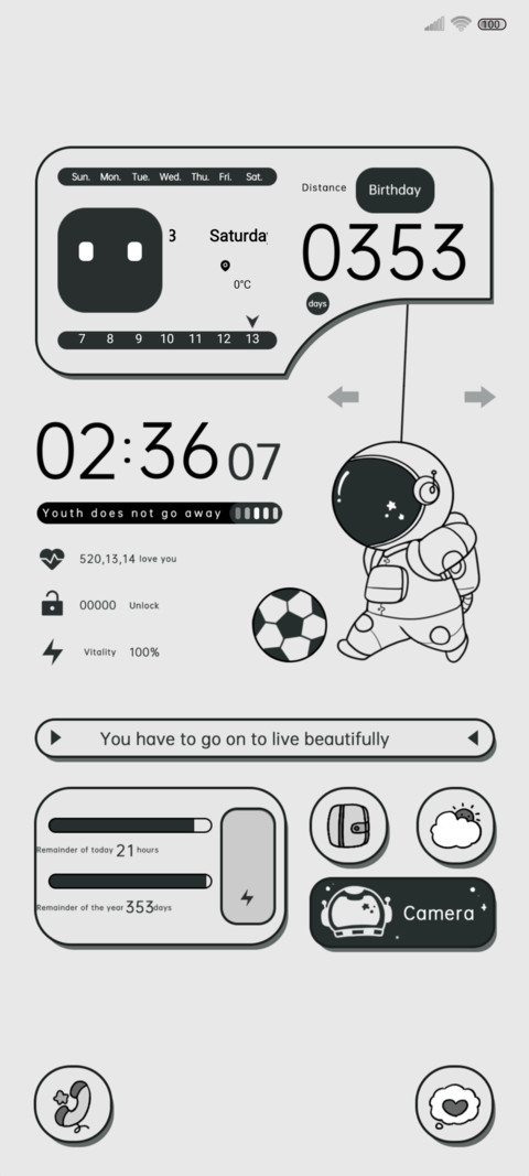 Space football screenshot