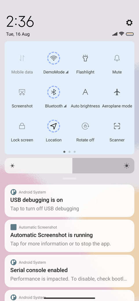 Color geometry screenshot
