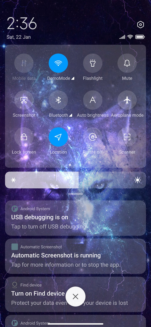 Lightning Wolf screenshot