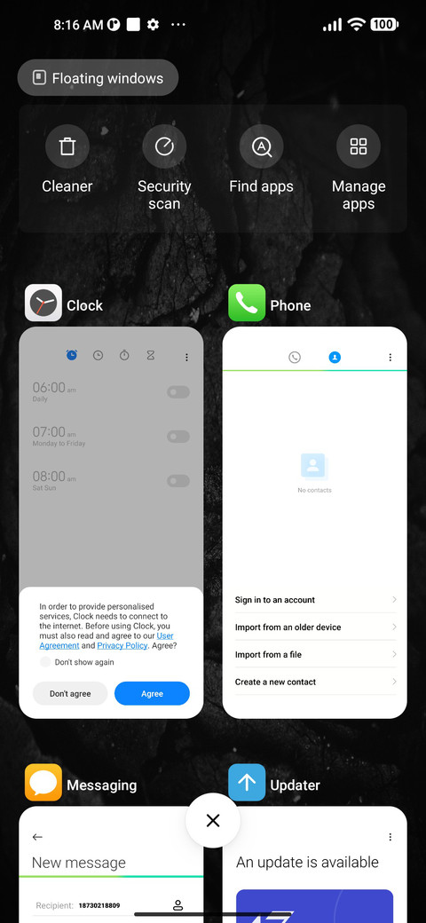 Dark rock screenshot