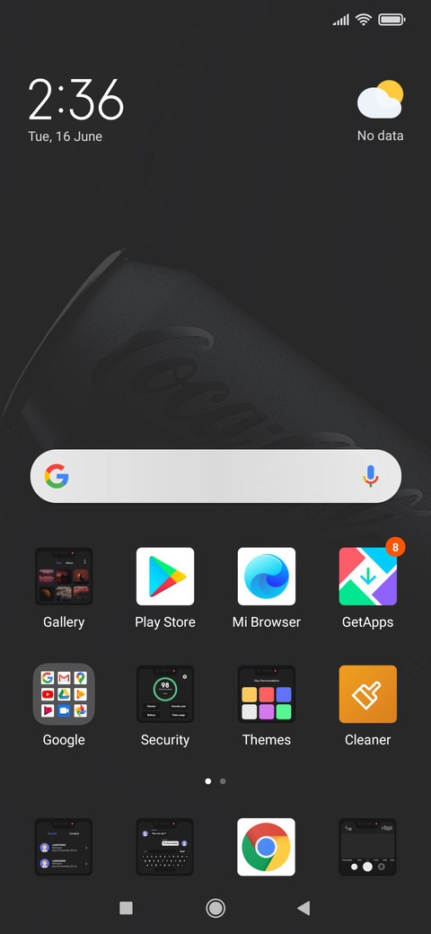 NANO screenshot