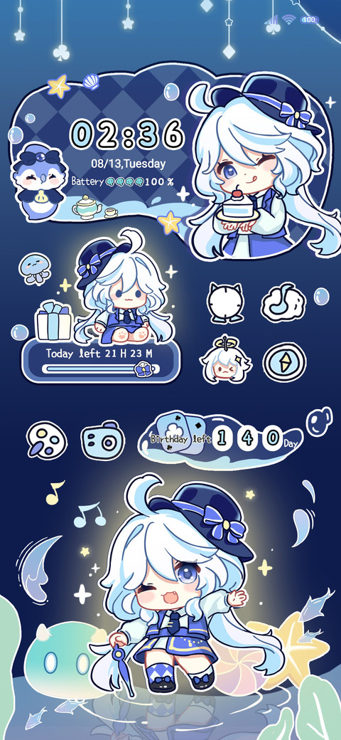 Cute God Fu Fu screenshot