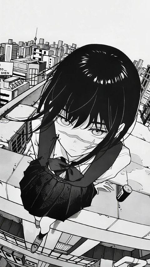 黑白线稿里的少年心事 screenshot