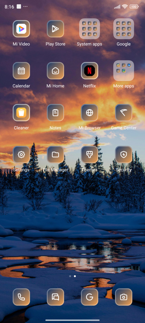 Snow Tree screenshot