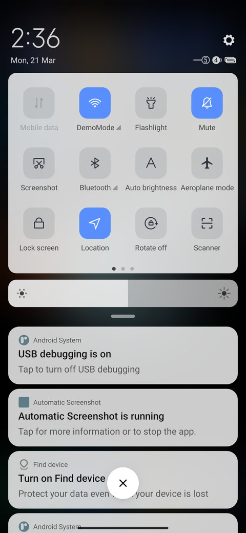 Silence v12 screenshot