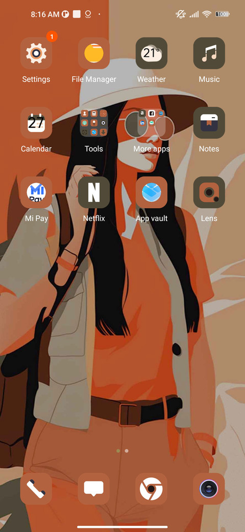 Backpack girl screenshot
