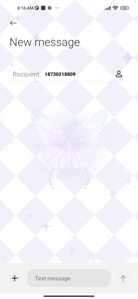 Purple butterfly screenshot